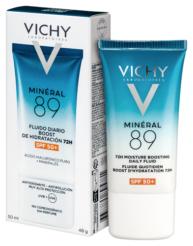 Vichy mineral 89 флюид для лица интенсивно увлажняющий spf50+ 50 мл