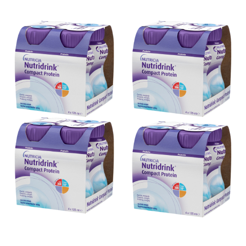Набор белковое питание 4 уп Нутридринк Компакт Протеин Нейтральный 125г N4 со скидкой 20%