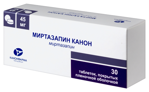 МИРТАЗАПИН КАНОН