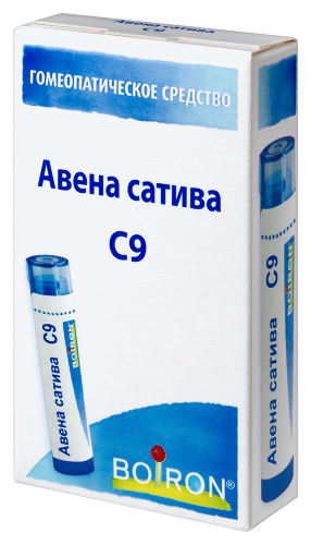 АВЕНА САТИВА С9 ГОМЕОПАТ МОНОКОМП ПРЕПАРАТ РАСТИТ ПРОИСХОЖД