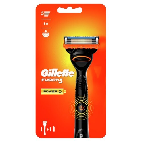 Gillette fusion power бритва+кассета 1 шт. +элемент питания