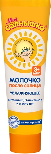 Мое солнышко молочко после солнца детское 100 мл - цена 155 руб., купить в интернет аптеке в Москве Мое солнышко молочко после солнца детское 100 мл, инструкция по применению