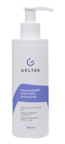 Купить Гельтек крем-гель очищающий ceraclean 200 мл цена