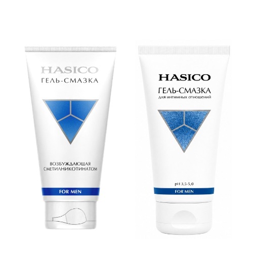 Набор HASICO из 2-х гель смазок лубрикантов для мужчин FOR MEN 50 мл по спец цене