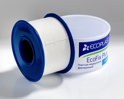 ECOPLAST ПЛАСТЫРЬ ECOFIX PLUS МЕДИЦИНСКИЙ ФИКСИРУЮЩИЙ ТКАНЕВЫЙ