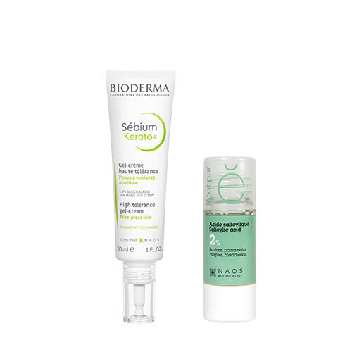 Набор Bioderma Sebium Гель-крем Керато+ 30 мл + Etat Pur Сыворотка с салициловой кислотой 2% 15 мл
