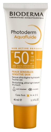 Bioderma photoderm крем аквафлюид солнцезащитный spf 50+ 40 мл