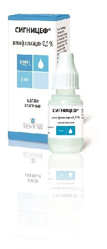 Купить Сигницеф 0,5% флакон-капельница капли глазные 5 мл цена