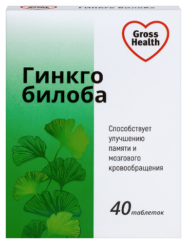 ГИНКГО БИЛОБА 40МГ