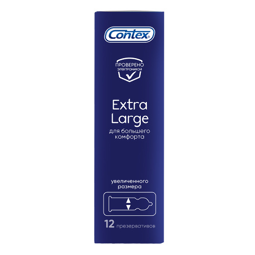 ПРЕЗЕРВАТИВ EXTRA LARGE УВЕЛИЧЕННОГО РАЗМЕРА