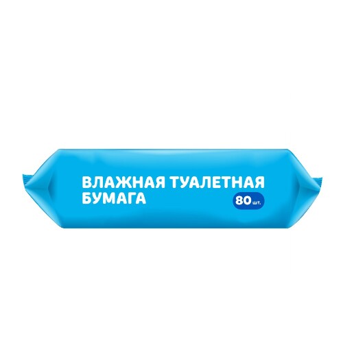Smart comfort туалетная бумага влажная 80 шт. с крышкой