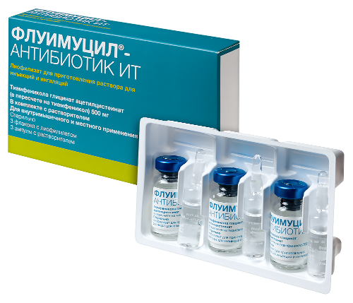 ФЛУИМУЦИЛ-АНТИБИОТИК ИТ