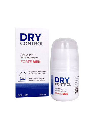 Купить Drycontrol forte men roll-on дезодорант-антиперспирант 50 мл цена