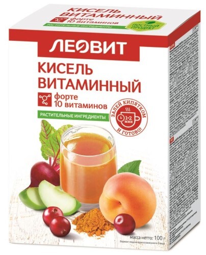 Купить Леовит кисель диетический витамин форте 20 гр 5 шт. пак цена