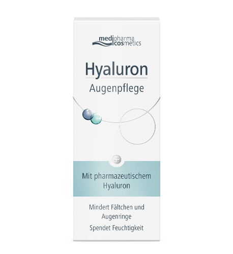 Medipharma cosmetics hyaluron крем для кожи вокруг глаз 15 мл
