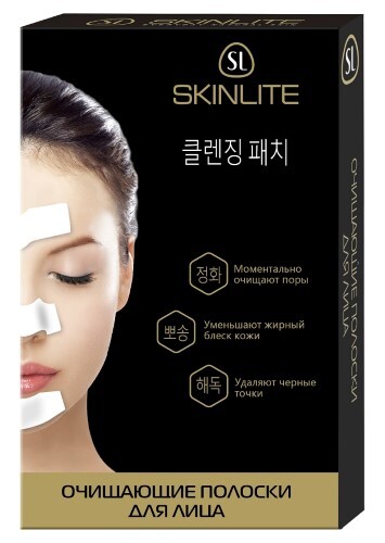 Купить SKINLITE ОЧИЩАЮЩИЕ ПОЛОСКИ ДЛЯ ЛИЦА N4 цена