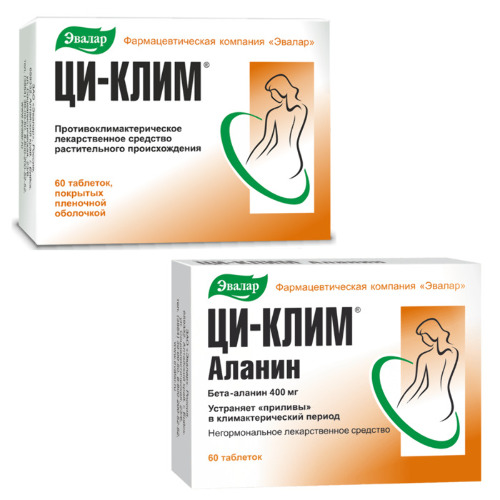 Набор ЦИ-КЛИМ таблетки 60шт. + ЦИ-КЛИМ АЛАНИН таблетки 60шт.