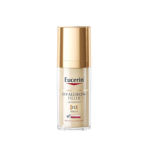 Eucerin hyaluron-filler+elasticity сыворотка 3d против пигментации антивозрастная 30 мл
