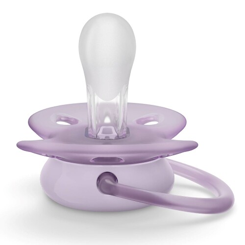 Avent соска-пустышка силиконовая ultra soft 0-6 мес 1 шт. scf092/03