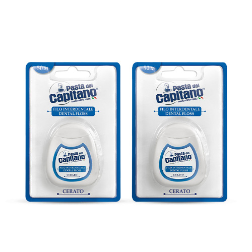 НАБОР PASTA DEL CAPITANO ЗУБНАЯ НИТЬ 50М 2 уп. - по выгодной цене!