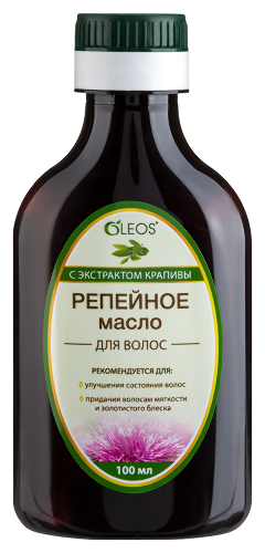 Oleos масло репейное с экстрактом крапивы 100 мл