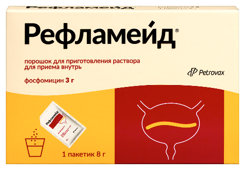 Рефламейд 3 1 шт. пакет порошок для приготовления раствора для приема внутрь 8 гр