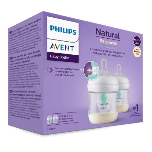 Avent бутылочка для кормления 125 мл 2 шт. Natural Response SCY670/02