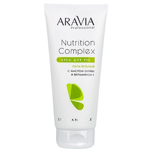 Aravia professional крем для рук питательный с маслом оливы и витамином е nutrition complex 150 мл