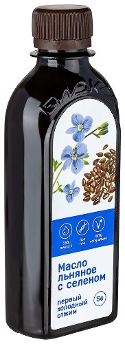 МАСЛО ЛЬНЯНОЕ С СЕЛЕНОМ