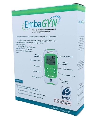 Embagyn (эмбаджин) pelvic floor exerciser/tenscare прибор физиотерапевтический для электростимуляции