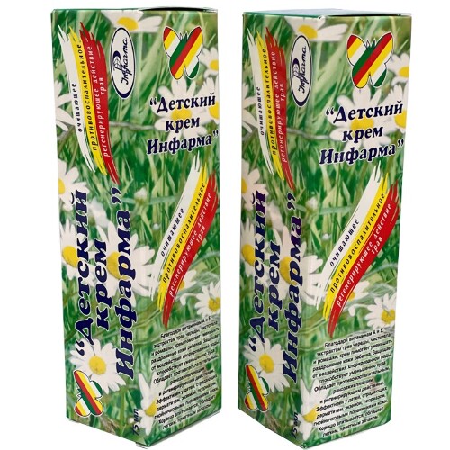 Детский набор «Инфарма»: крем детский - 2 уп. со скидкой 10%