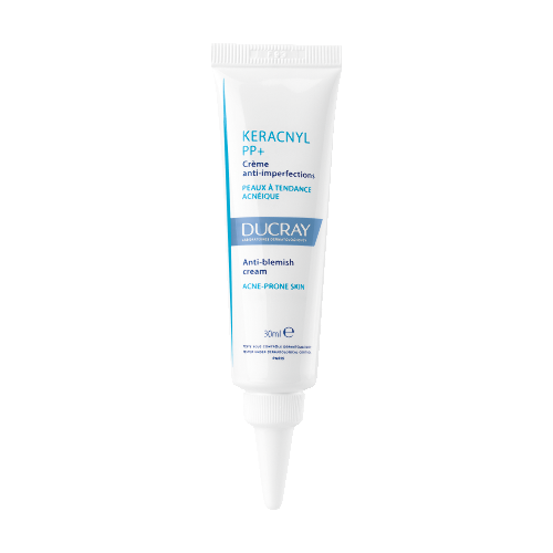 Ducray keracnyl pp+ крем успокаивающий мультикорректирующий для кожи склонной к акне 30 мл