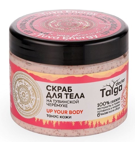 Купить Natura siberica doctor taiga скраб для тела тонус кожи 300 мл цена