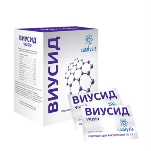 Купить Виусид 4 г 21 шт. порошок пакет-саше массой 4 гр цена