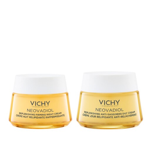 Набор VICHY NEOVADIOL: крем восстанавл. питательный ночной + крем дневной