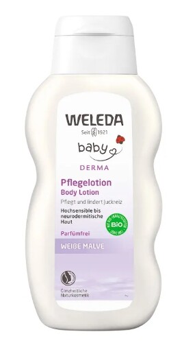 Baby derma молочко для гиперчувствительной кожи тела с алтеем 200 мл