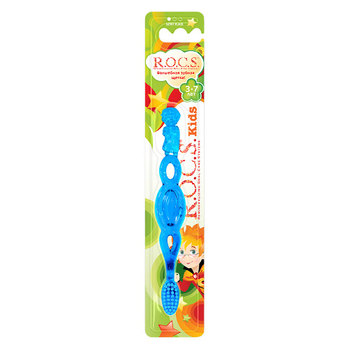Rocs зубная щетка kids для детей от 3 до 7 лет
