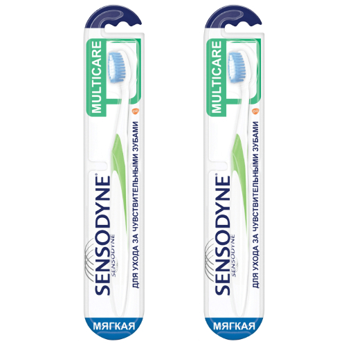 Набор Сенсодин зубная щетка Комплексная защита со скидкой 50% на вторую упаковку
