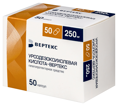УРСОДЕЗОКСИХОЛЕВАЯ КИСЛОТА-ВЕРТЕКС