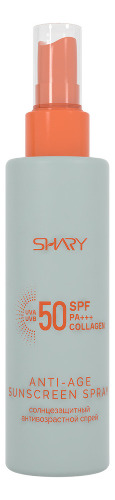 Shary спрей с коллагеном солнцезащитный антивозрастной spf50+ 100 мл