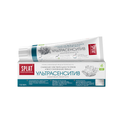 Splat professional зубная паста sensitive ultra/ультрасенситив 100 мл