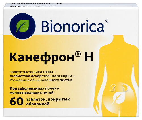 Канефрон Н 60 шт. таблетки, покрытые оболочкой