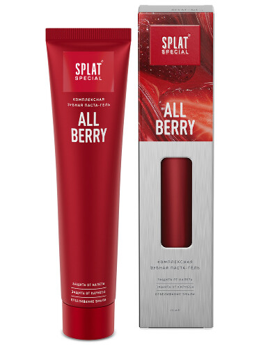 Splat special зубная паста allberry 75 мл