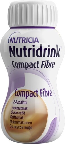 Нутридринк компакт fibre с пищевыми волокнами со вкусом кофе 125 мл 4 шт.