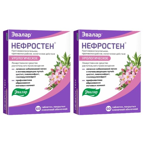 Набор из 2-х упаковок НЕФРОСТЕН таблетки 60шт.