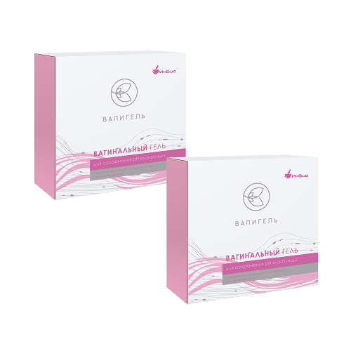 Набор из 2уп ВАПИГЕЛЬ ВАГИНАЛЬНЫЙ ГЕЛЬ Д/СОХРАНЕНИЯ PH ВЛАГАЛИЩА 5,0 N7 со скидкой