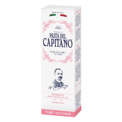 Купить Pasta del capitano 1905 зубная паста для чувствительных зубов 75 мл цена