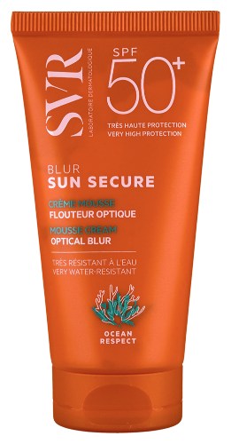 Svr sun secure безопасное солнце крем-мусс с эффектом "фотошопа" spf50+ 50 мл