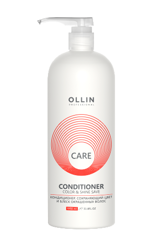 Купить Ollin care кондиционер сохраняющий цвет и блеск окрашенных волос 1000 мл цена
