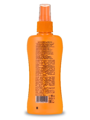 Krassa sun expert спрей для защиты от солнца spf60+ 180 мл